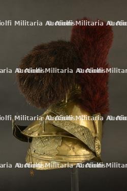 France, casque de sapeur-pompier modele 1830 de Chateauneuf. France, Chateauneuf model 1830 firefighter helmet. — miniature 8