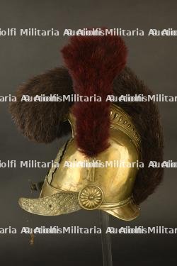 France, casque de sapeur-pompier modele 1830 de Chateauneuf. France, Chateauneuf model 1830 firefighter helmet. — miniature 12