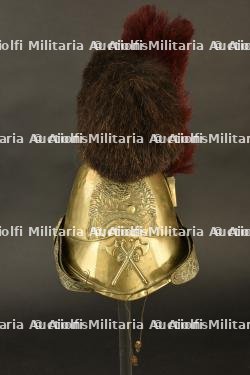 France, casque de sapeur-pompier modele 1830 de Chateauneuf. France, Chateauneuf model 1830 firefighter helmet. — photo 16