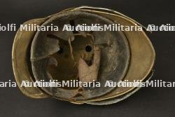 France, casque des sapeurs-pompiers de La Bathie, en Savoie. France, firefighter helmet from La Bathie, Savoy. — photo 3
