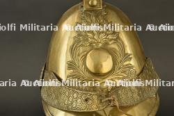 France, lot de deux casques de sapeurs-pompiers, modeles 1830-1848. France, set of two firefighter helmets, 1830–1848 models. — miniature 5