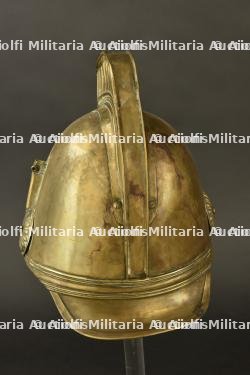 France, casque de sapeur-pompier de Jasney, vers 1852. France, firefighter helmet from Jasney, circa 1852. — photo 2