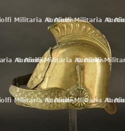 France, casque de sapeur-pompier de Jasney, vers 1852. France, firefighter helmet from Jasney, circa 1852. — photo 6
