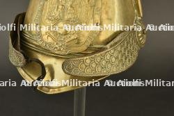 France, casque de sapeur-pompier de Jasney, vers 1852. France, firefighter helmet from Jasney, circa 1852. — miniature 8