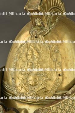 France, casque de sapeur-pompier de Jasney, vers 1852. France, firefighter helmet from Jasney, circa 1852. — photo 9
