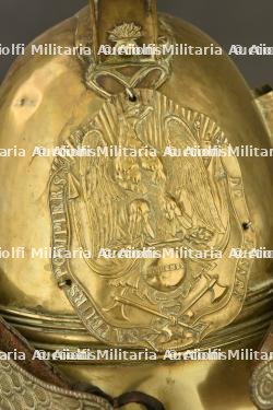 France, casque de sapeur-pompier de Jasney, vers 1852. France, firefighter helmet from Jasney, circa 1852. — photo 10