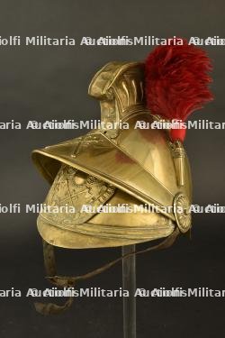 France, casque de sapeur-pompier modele 1852 d'Elbeuf. France, model 1852 firefighter helmet from Elbeuf. — photo 10