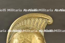 France, casque de sapeur-pompier modele 1855 de Crecy. France, model 1855 firefighter helmet from Crecy. — miniature 4