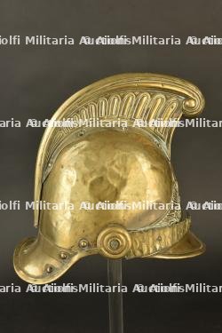 France, casque de sapeur-pompier modele 1855 de Crecy. France, model 1855 firefighter helmet from Crecy. — photo 5