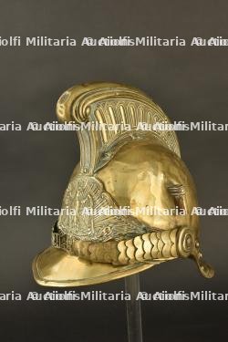 France, casque de sapeur-pompier modele 1855 de Crecy. France, model 1855 firefighter helmet from Crecy. — miniature 8