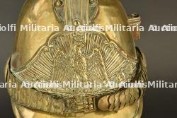 France, casque de sapeur-pompier modele 1855 de Crecy. France, model 1855 firefighter helmet from Crecy. — photo 9