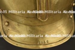 France, casque de sapeur-pompier modele 1855 de Paris. France, model 1855 firefighter helmet from Paris. — miniature 7