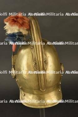 France, casque de sapeur-pompier modele 1855 de Paris. France, model 1855 firefighter helmet from Paris. — photo 8