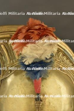 France, casque de sapeur-pompier modele 1855 de Paris. France, model 1855 firefighter helmet from Paris. — miniature 9