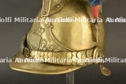 France, casque de sapeur-pompier modele 1855 de Paris. France, model 1855 firefighter helmet from Paris. — photo 11