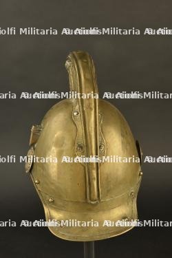 France, casque de sapeur-pompier modele 1855 de Laxou, en Meurthe-et-Moselle. France, model 1855 firefighter helmet from Laxou, Meurthe-et-Moselle. — photo 5