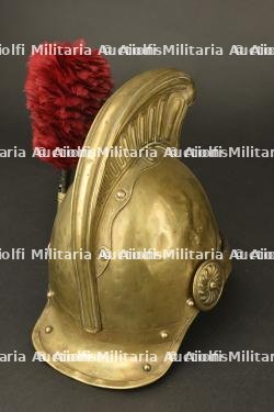France, casque de sapeur-pompier modele 1855 de Noidant-Chatenoy, en Haute-Marne. France, model 1855 firefighter helmet from Noidant-Chatenoy, Haute-Marne. — photo 3