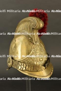 France, casque de sapeur-pompier modele 1855 de Noidant-Chatenoy, en Haute-Marne. France, model 1855 firefighter helmet from Noidant-Chatenoy, Haute-Marne. — photo 6