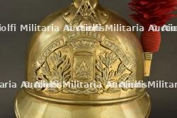 France, lot de deux casques de sapeurs-pompiers de Paris et de Saint-Ouen. France, group of two firefighter helmets from Paris and Saint-Ouen. — photo 5