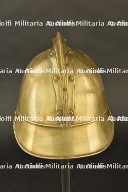France, casque de sapeur-pompier des Chemins de fer de l'etat. France, firefighter helmet of the State Railways. — photo 5