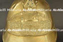 France, casque de sapeur-pompier des Chemins de fer de l'etat. France, firefighter helmet of the State Railways. — photo 9
