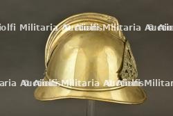 France, rare casque de sapeur-pompier de Paris, modele 1908. France, rare model 1908 Paris firefighter helmet. — photo 11