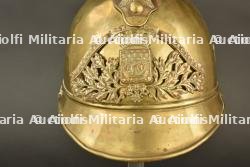 France, lot de deux casques de sapeurs-pompiers de Paris. France, group of two Paris firefighter helmets. — miniature 9