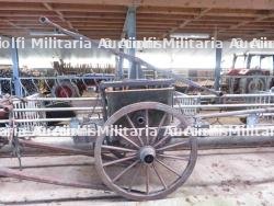France, charrette-pompe a main de Thonne-les-Pres, dans la Meuse. France, horse-drawn hand-pump fire cart from Thonne-les-Pres, Meuse.
