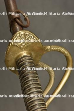 Sabre d'officier de dragon, carabinier ou cavalerie de réserve Klingenthal et Boersch 1840 — miniature 2