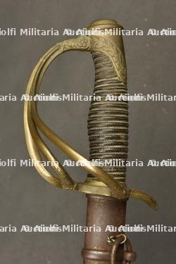 Sabre d'officier de dragon, carabinier ou cavalerie de réserve Klingenthal et Boersch 1840 — miniature 4