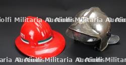 Grece et Russie, casques de sapeurs-pompiers. Greece and Russia, firefighter helmets.