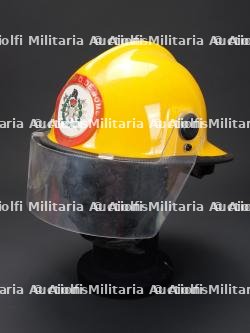 Mexique, casque de sapeur-pompier de Mexico. Mexico, Mexico City firefighter helmet.