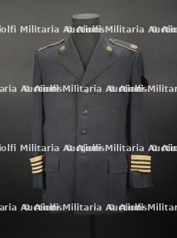 Pologne, tunique de l'ecole des sapeurs-pompiers. Poland, fire service school tunic.