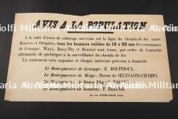 Avis à la population de Ways