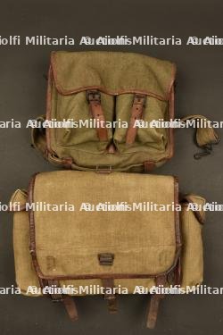Havresac et musette française