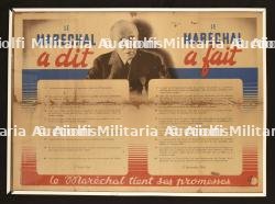 Affiche le Maréchal tient ses promesses