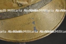 Casque Adrian modèle 1915 d'infanterie coloniale peinture moutarde — miniature 5