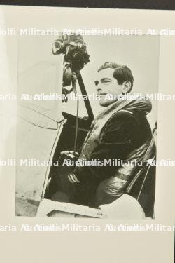Lettre autographe des aviateurs Denis Boudard et Jean Hebert ayant rejoint l'Angleterre en dérobant un avion allemand à Caen en 1941. — photo 5