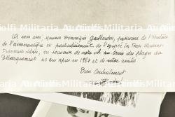 Lettre autographe des aviateurs Denis Boudard et Jean Hebert ayant rejoint l'Angleterre en dérobant un avion allemand à Caen en 1941. — photo 7
