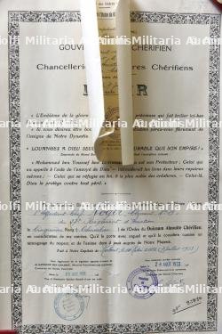 Archives papiers et photos de l'aviateur Clément Noger de l'escadrille BR35 puis 37e régiment d'aviation au Maroc — photo 4