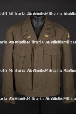 Blouson Ike de fonctionnaire militaire de la 7ème armée US