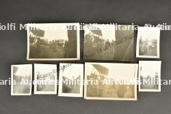 Lot de 8 rares photos de l'Hauptmann von Geyer racompagné par le Lt Minier de l'escadrille BR35 après la signature de l'armistice. — miniature 9