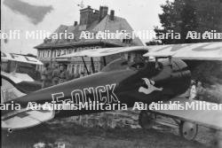 Negatif d'une photo de l'avion de René Fonck, photo d'un Fokker D7 et portrait d'un pilote à identifier — miniature 7