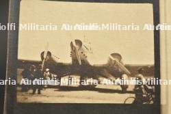 Lot de 5 photos privées de Mermoz, Couzinet et Carretier avec l'arc en ciel — miniature 7
