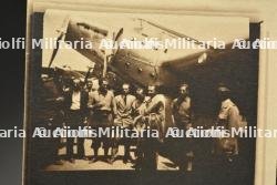 Lot de 5 photos privées de Mermoz, Couzinet et Carretier avec l'arc en ciel — miniature 8