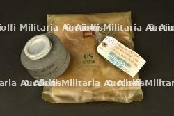 Rare masque anti-gaz US. Headwound Gas Mask.