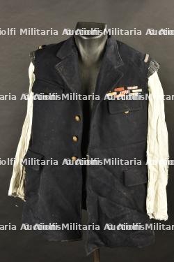 Manteau trois quart en cuir, tunique d'officier et photo du pilote mécanicien Clément Noger du 37e régiment d'aviation du Maroc — miniature 2