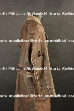 Manteau trois quart en cuir, tunique d'officier et photo du pilote mécanicien Clément Noger du 37e régiment d'aviation du Maroc — photo 5