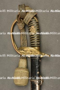 Sabre d'officier d'infanterie Prussien modèle 1889 avec sa dragonne — miniature 8