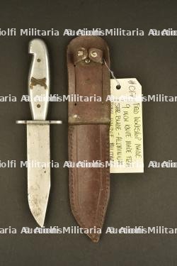 Poignard artisanal de la Military Police. Field Workshop Made 9 inch knife made from steel blade